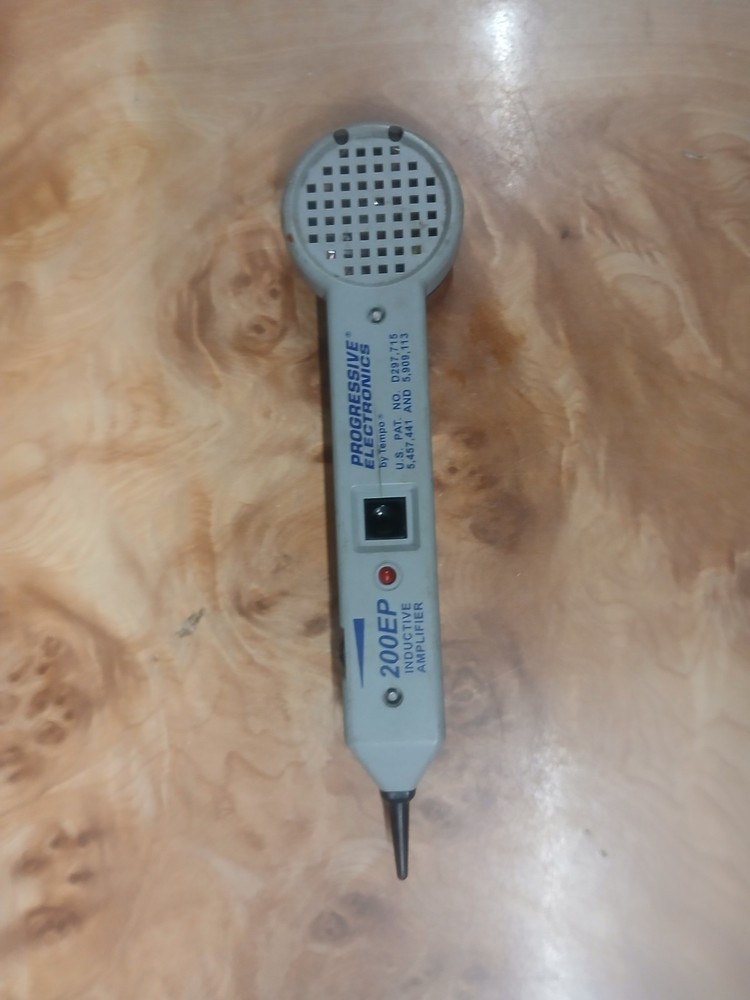 TEMPO PROGRESSIVE ELECTRONICS 200 EP NETWORK CABLE TESTER w59