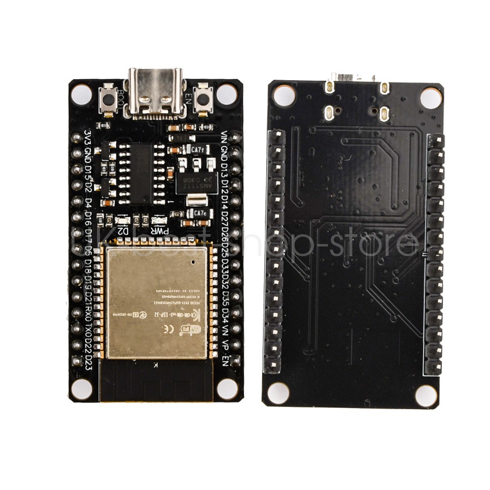 2~5PCS ESP32 WRO/-32 Dual Core WiFi Bluetooth Development Board Type C CH340C