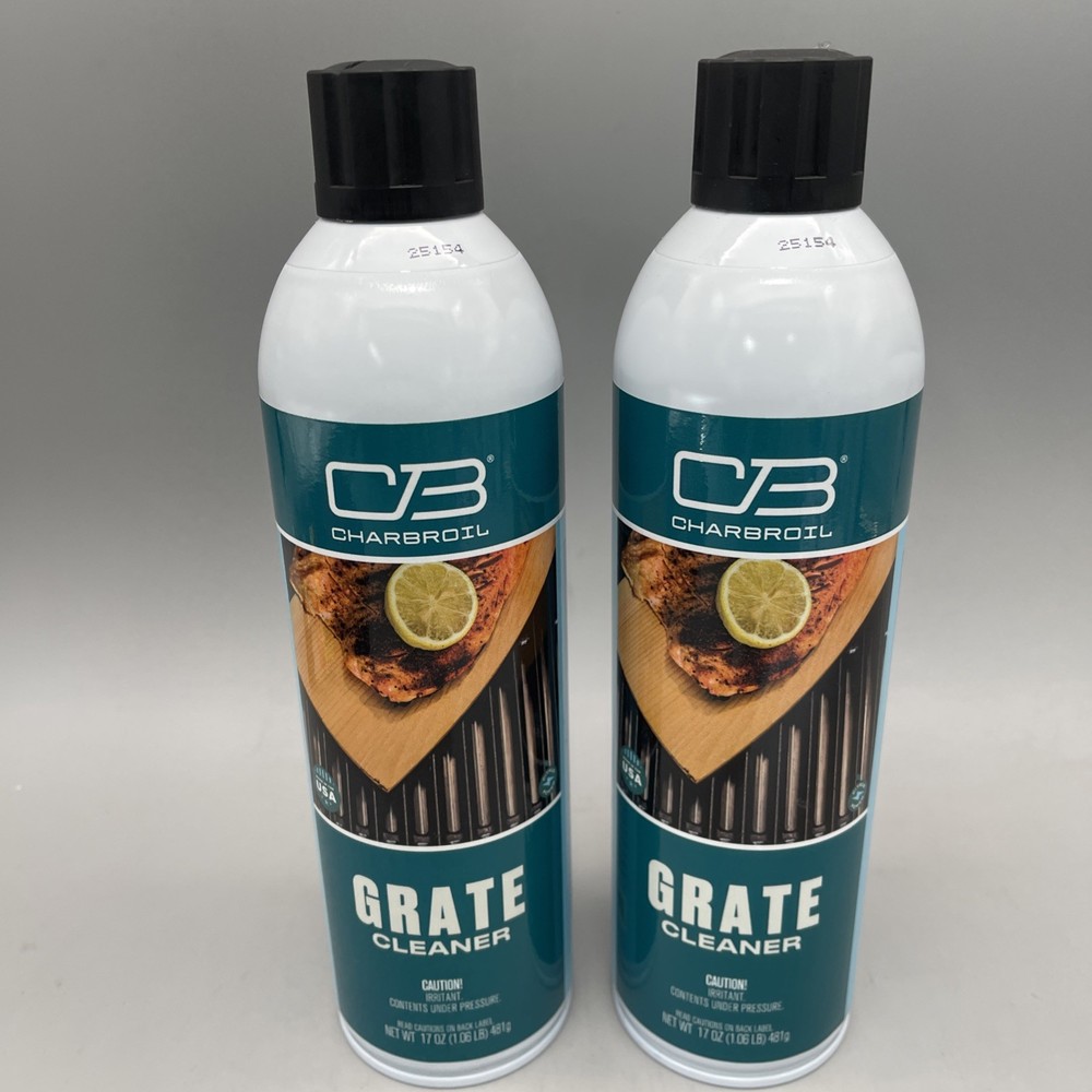2 Pack Charbroil Grate Cleaner 17oz New