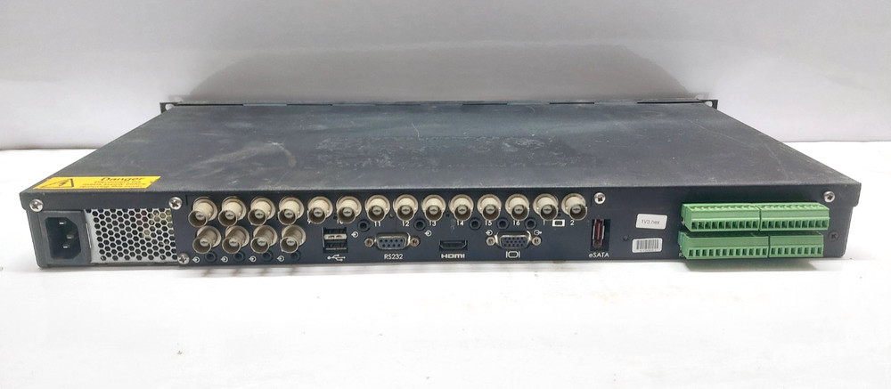 SYNECTICS E1600 VIDEO AUDIO 16 CHANNEL H264 NETWORK BASED ENCODER E 1600