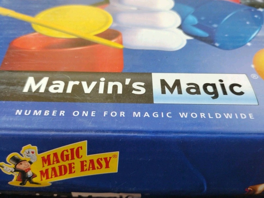 Marvin's Magic - 125 Amazing Magic Tricks for Children - Magic Kit - Magic Set