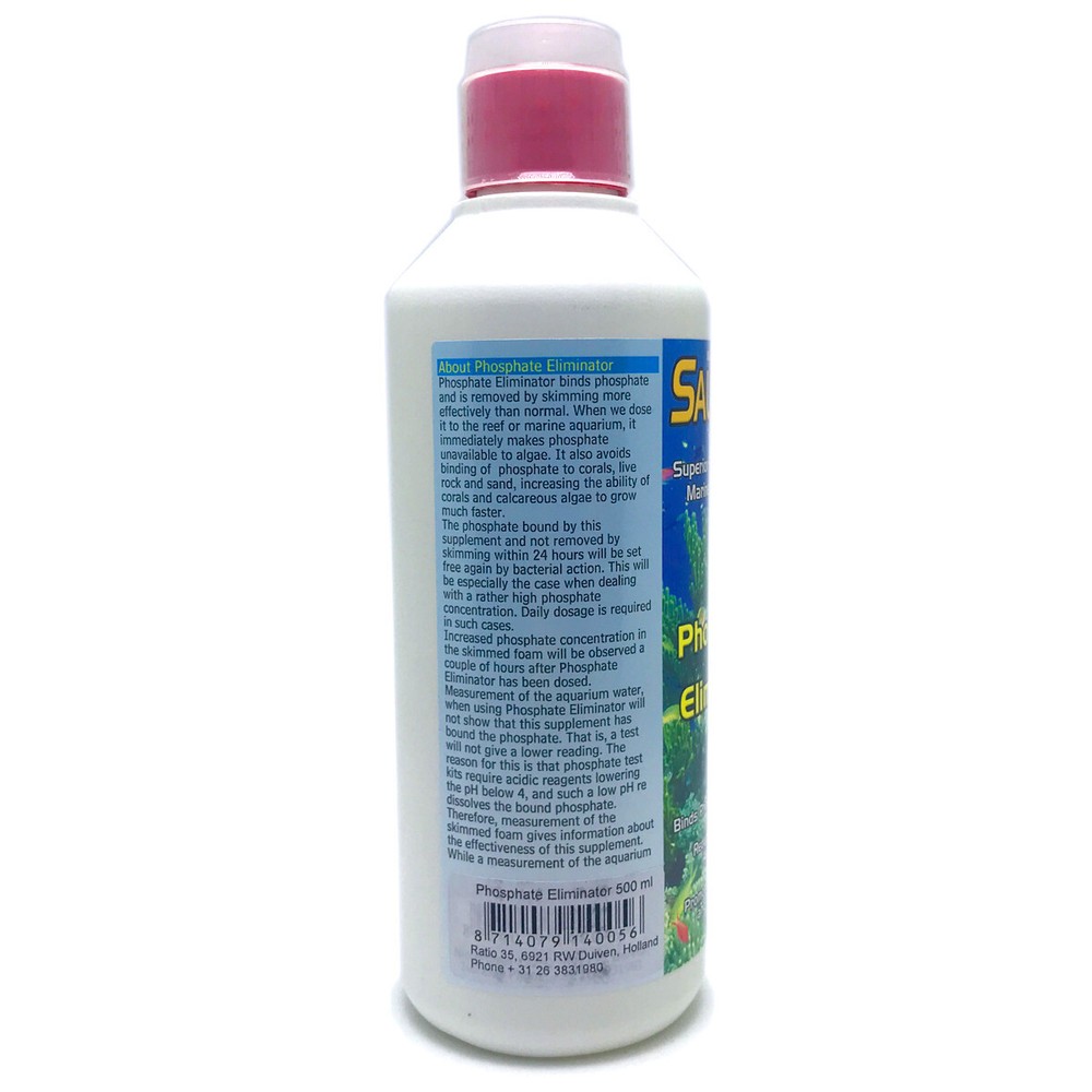 Salifert Phosphate Eliminator 500mL Binds Phosphate Immediately