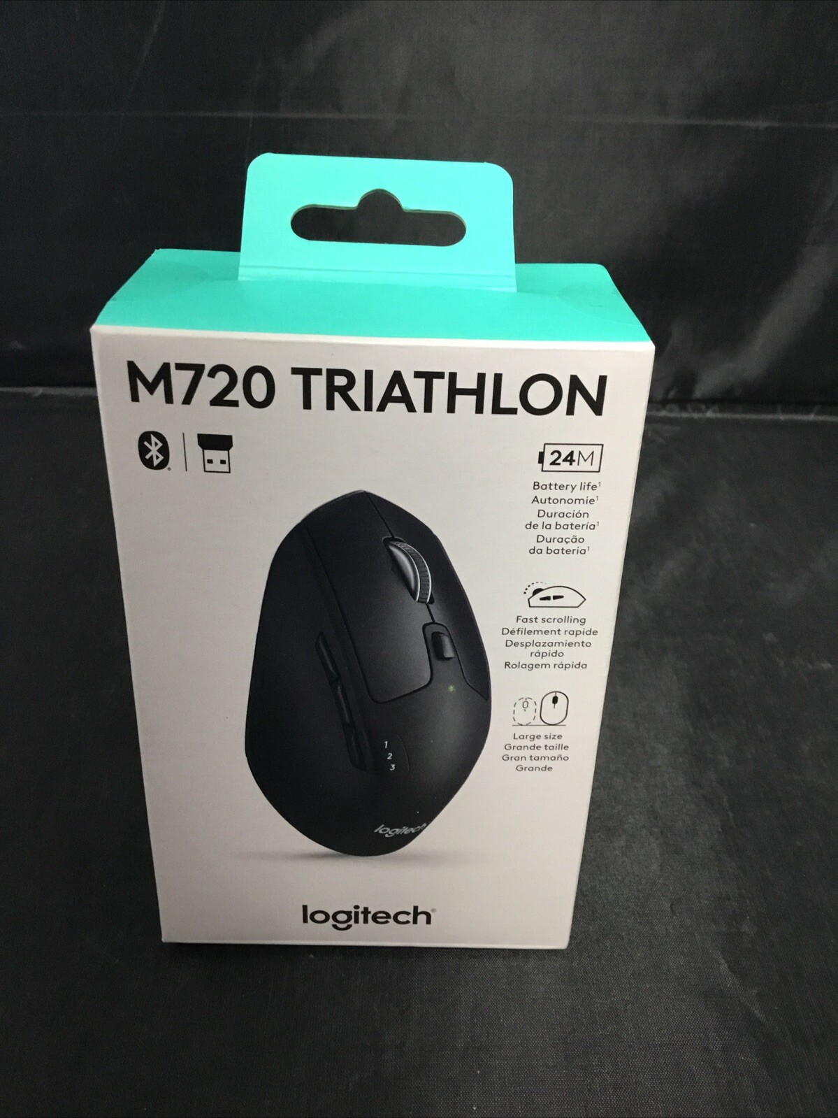 AUTHENTIC LOGITECH M720 TRIATHLON MOUSE (910-004790) BRAND NEW
