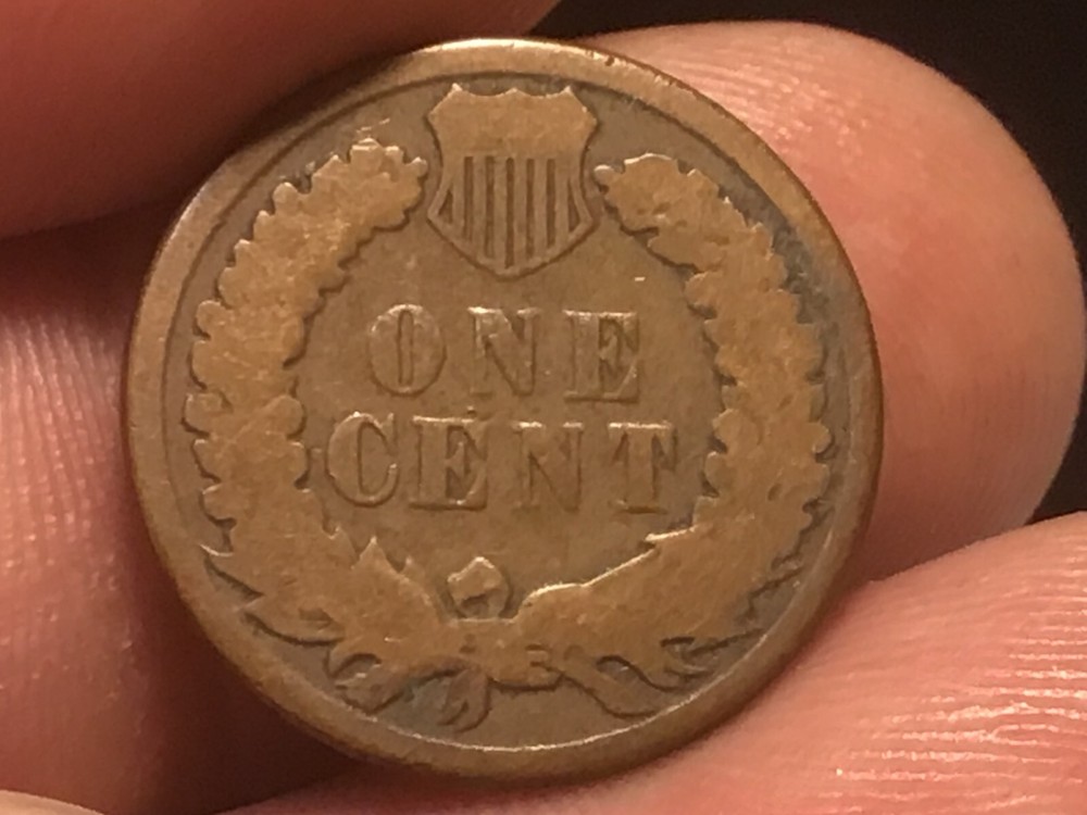 1884 Indian Head Cent / Penny, 1 Coin