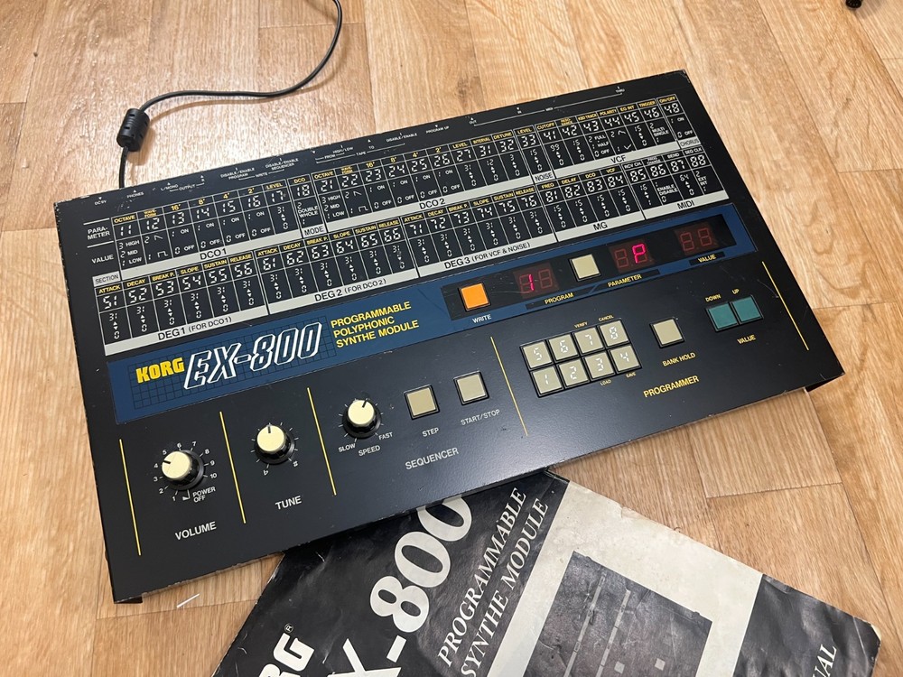 Korg EX-800 MIDI Synth Poly800