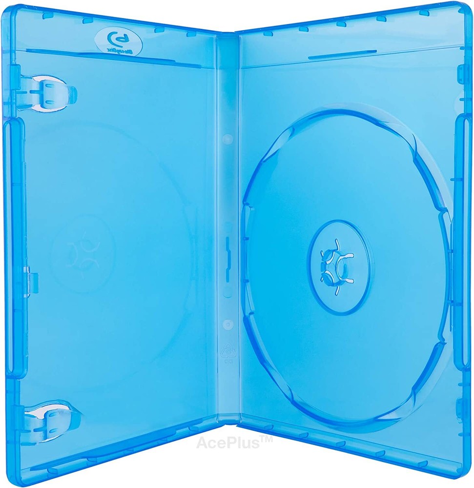Replacement Empty Single Blu-ray Cases W/ Custom Cover - Q/R (No Discs)