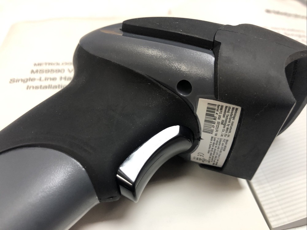 1 New Metrologic MS9590 Voyager GS USB Barcode Scanner Reader Handheld+USB Cable