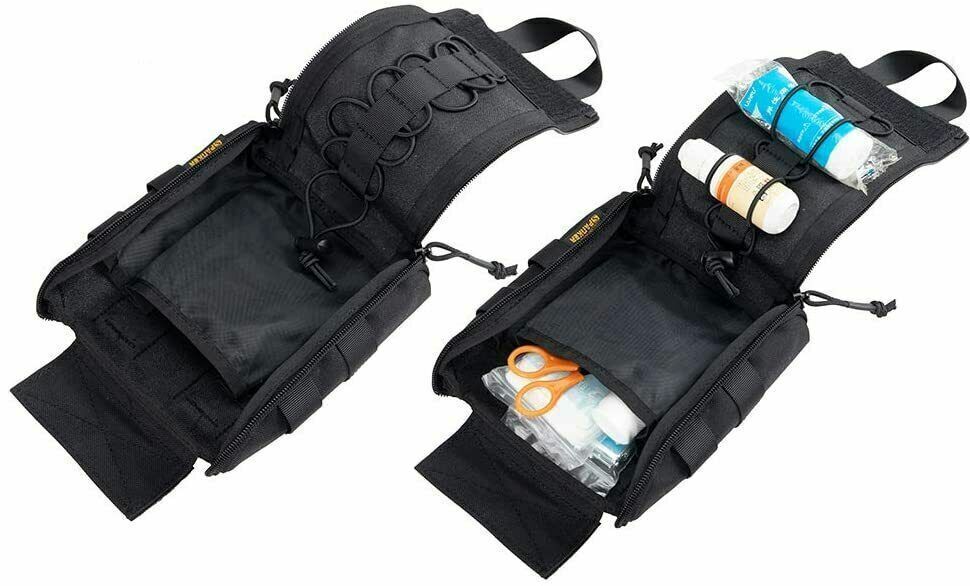 Tactical Molle Medical Pouch Military Rip-away First Aid Kit IFAK EMT Pouch Bag
