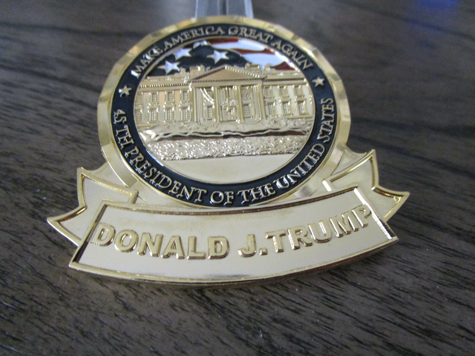 President Donald Trump White House MAGA POTUS Challenge Coin