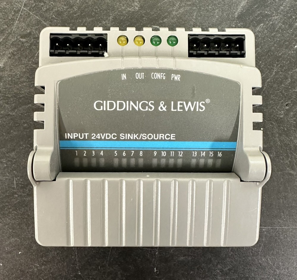 Giddings & Lewis Input Module M.1300.7372 R0 24VDC Sink/Source
