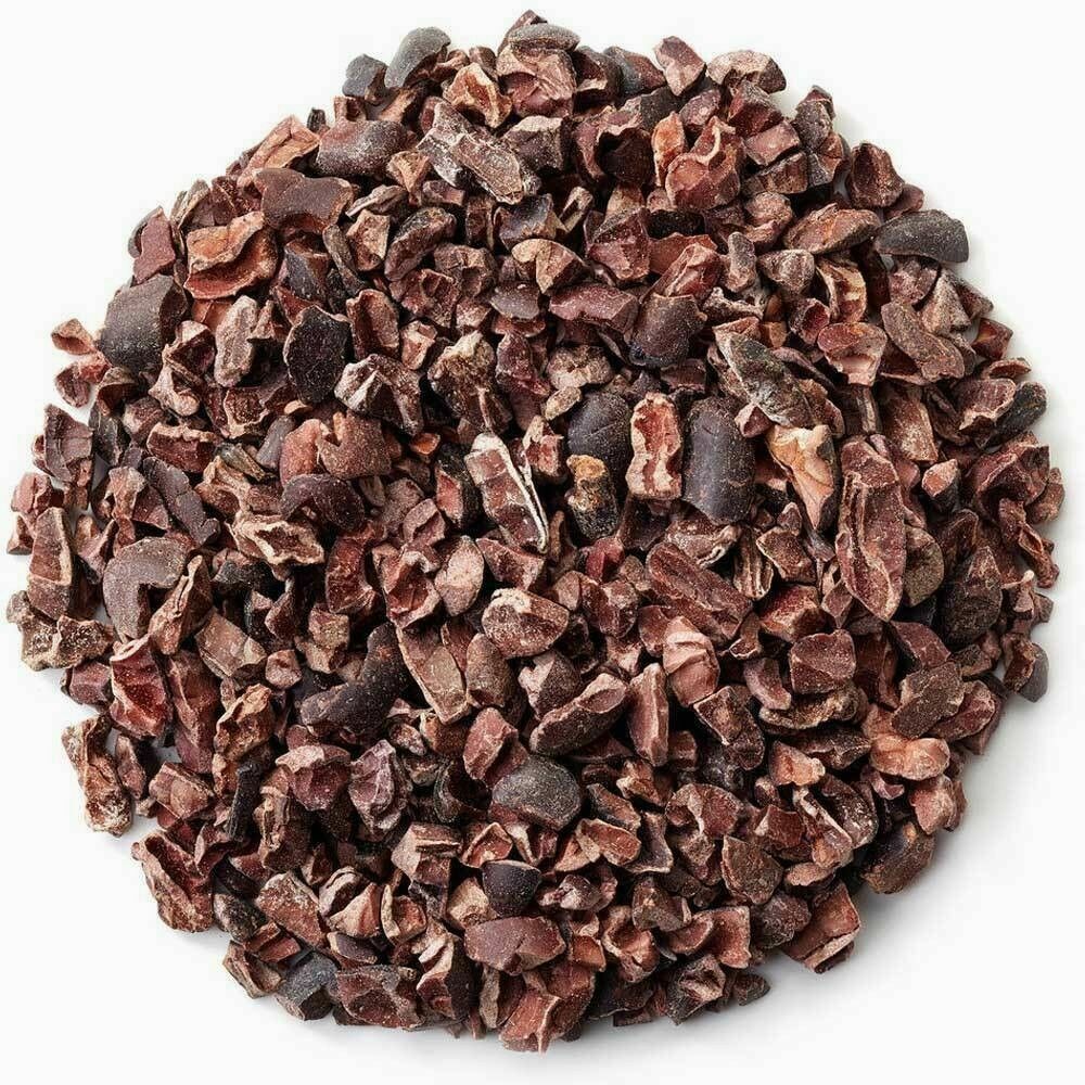 Raw Cacao / Cocoa Nibs 100% Raw Chocolate Arriba Nacional Bean 1 oz to 25 lb