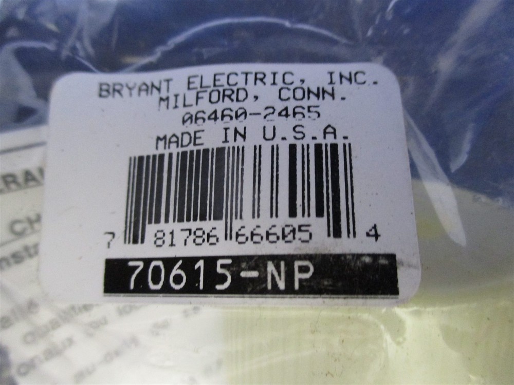 Bryant Electric 70615-NP