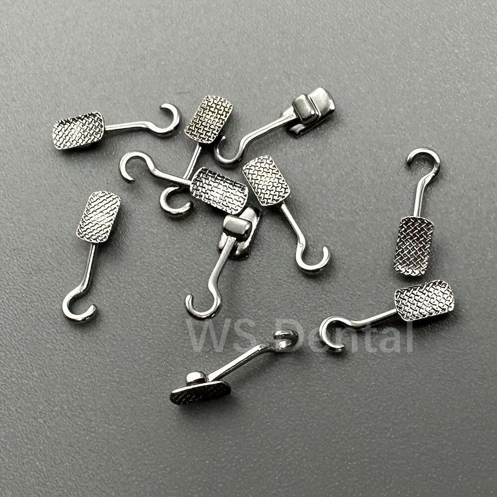 Dental Orthodontic Crimpable Hook Sliding Hooks Vertical Bonding Left Right
