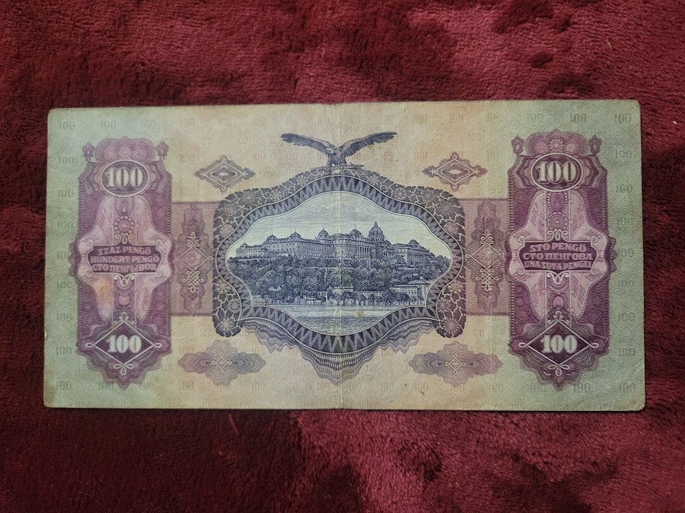 Hungary 100 Pengo 1930 P 98 Gem