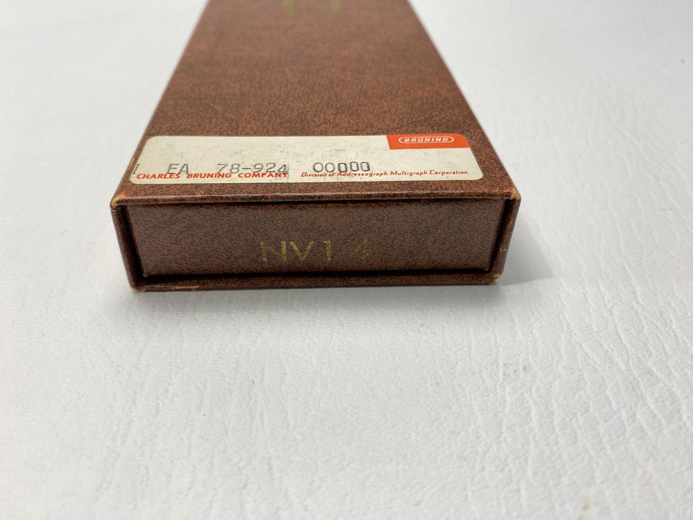 NOS Wricoprint Lettering Guide Model NV14 Drafting Set Engineering