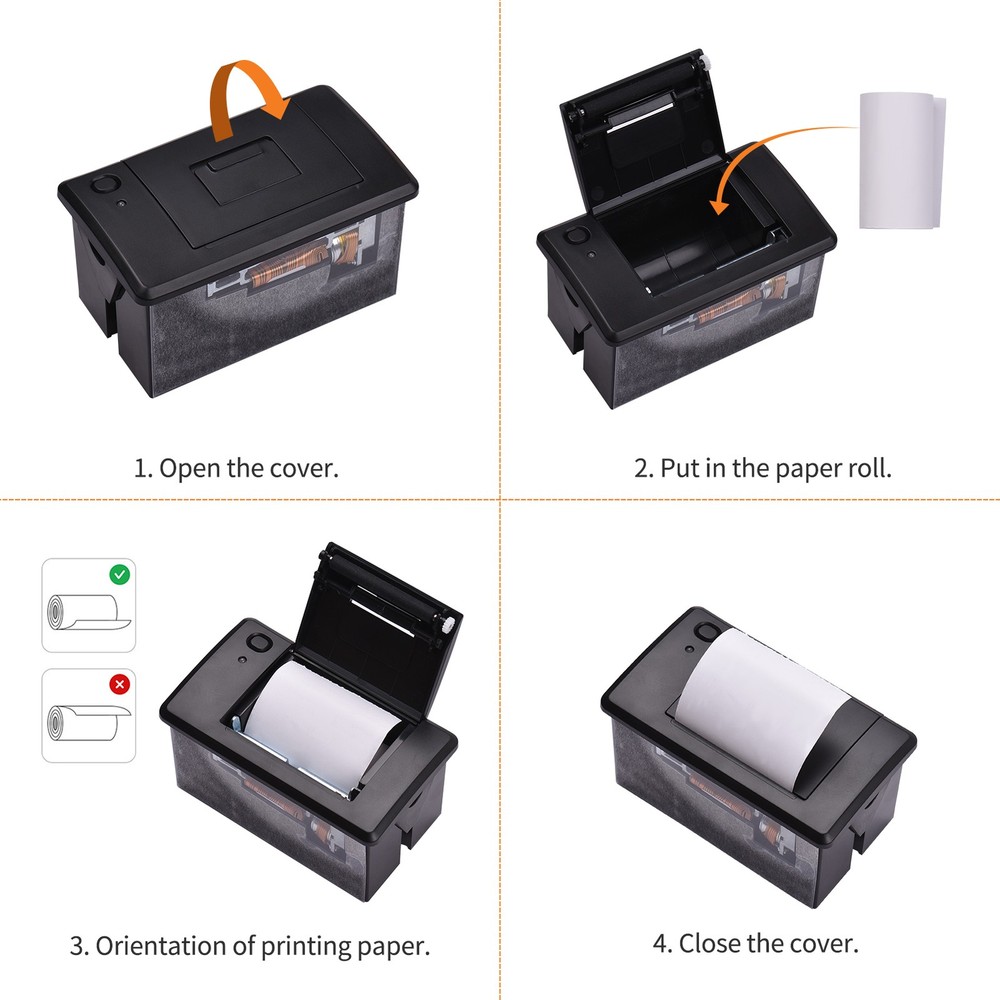 58MM Embedded Thermal Receipt Printer Module SelfService Terminal Cash Register