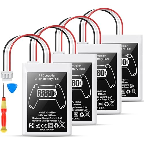 Kosker PS5 Controller Battery Replacement Kit Compatible with PlayStation 5 Orig