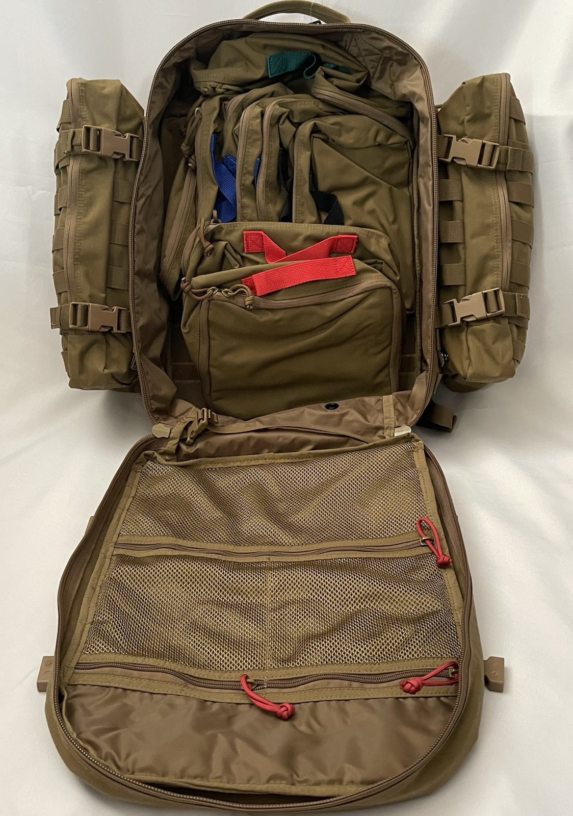 NEW North American Rescue CCRK Combat Medic Bag Pack w/ 9 Inserts Coyote Tan NAR