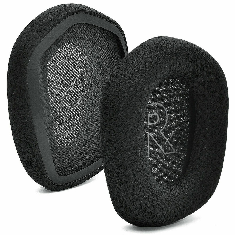 Black Ear Pads Cushion For Logitech G733 Lightspeed Wireless Headset