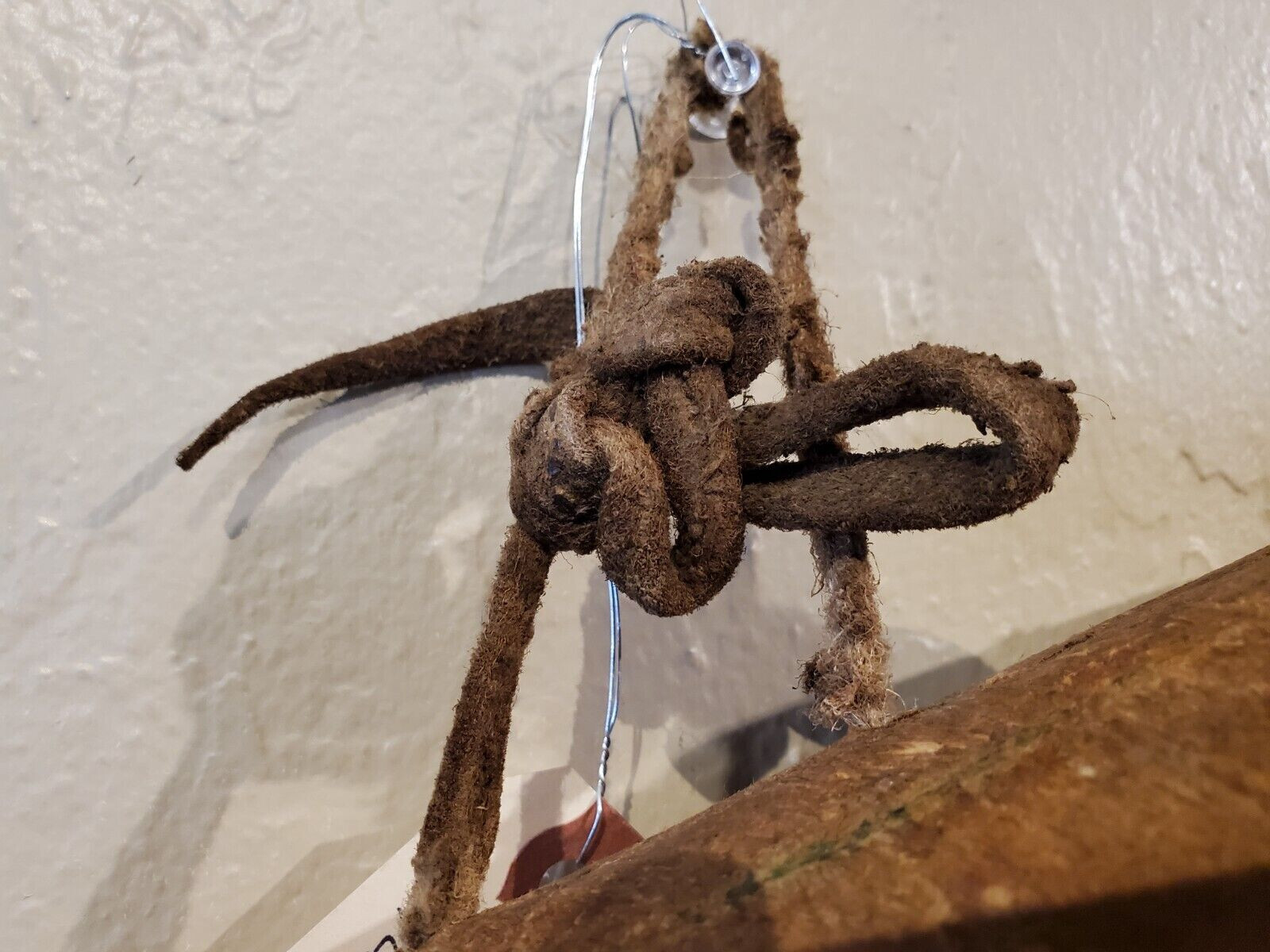 Antique OLD 19c Native American Indian Painted Early parfleche Medicine Cylinder