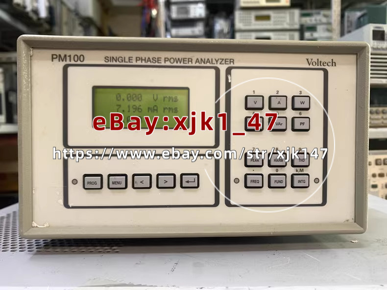 1PCS Voltech PM100 Single Phase Power Analyzer used/xjk