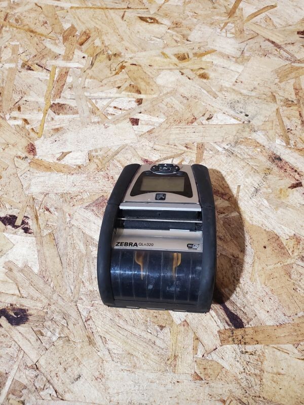 Zebra QLn320 Mobile Direct Thermal Label Printer - Untested
