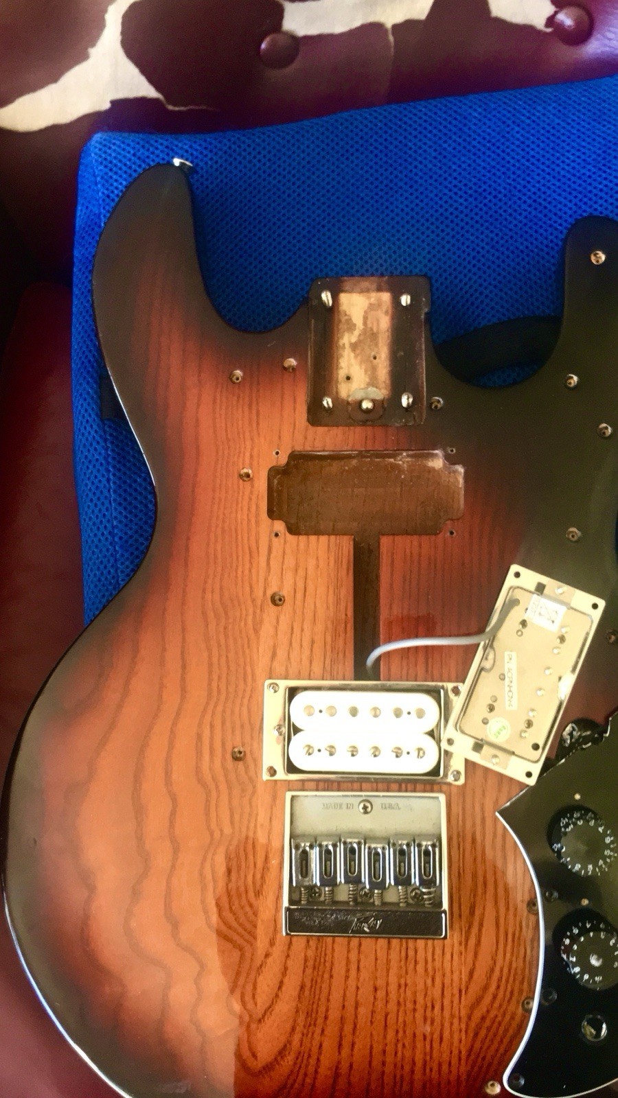 Peavey 1979 T-60 Loaded Body - Rare High gloss sunburst - Super Cool And Clean