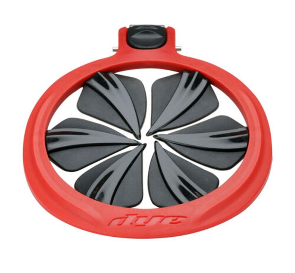 Dye Rotor R2 Paintball Loader Quick Feed - Black/Red