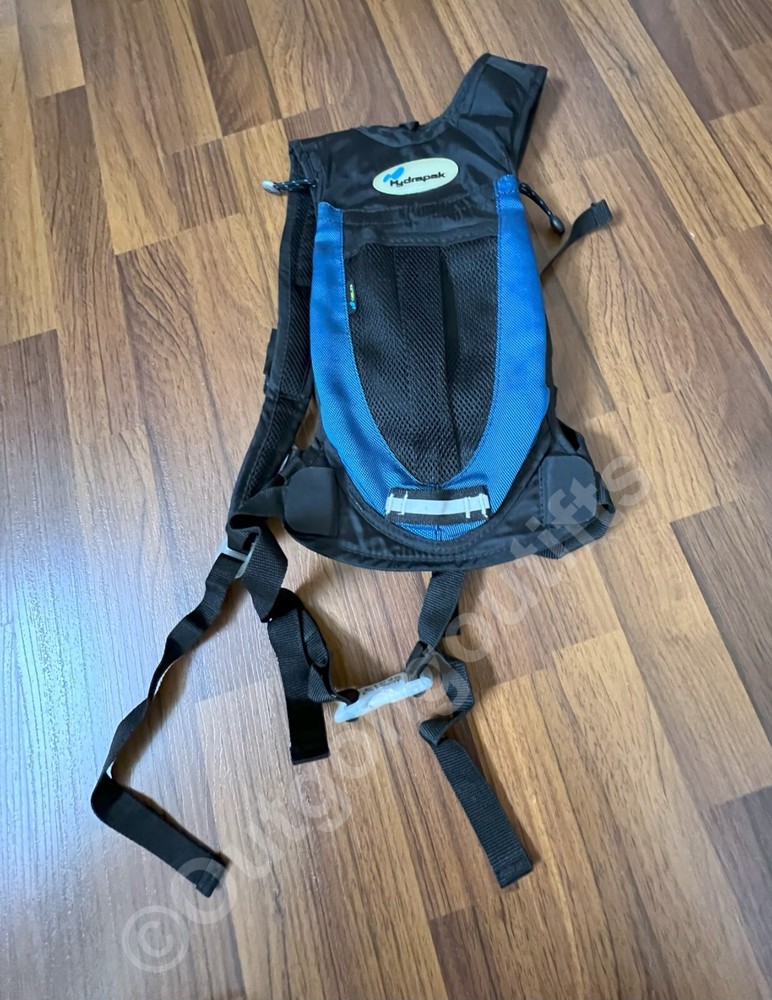 HydraPak Backpack HydraSak Hydration Pack Blue Black Hiking Outdoors Climbing