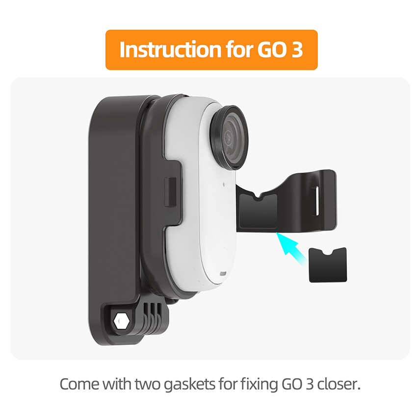 For Insta360 GO 3S/3 Magnetic Mount Tabletop Base Bracket Angles Adjustable 360°