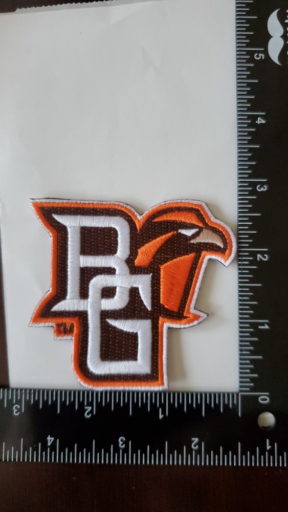 Bowling Green Falcons Patch. Embroidered. Iron On Backing 3"x3"