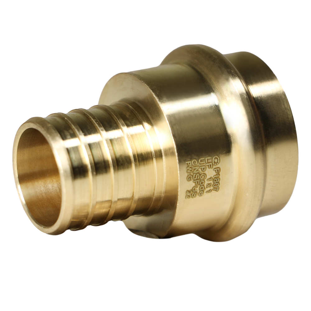 5 Pc XFITTING 1" Pex B x 1" Press Coupling