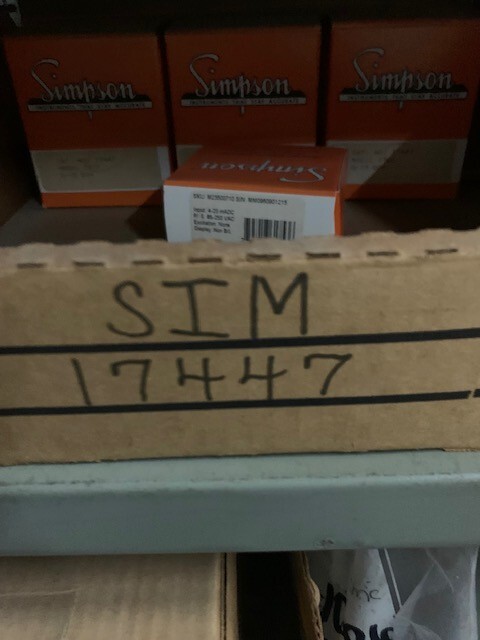 17447 SIMPSON METERS