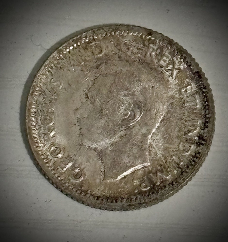 1937 Canada Silver 10 Cents - BU