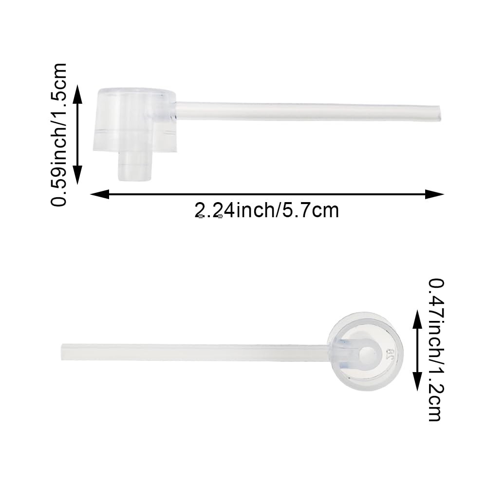 Arvintas 30 PCS Mini Perfume Refillable Bottle Pump Transfer Tool Transparent