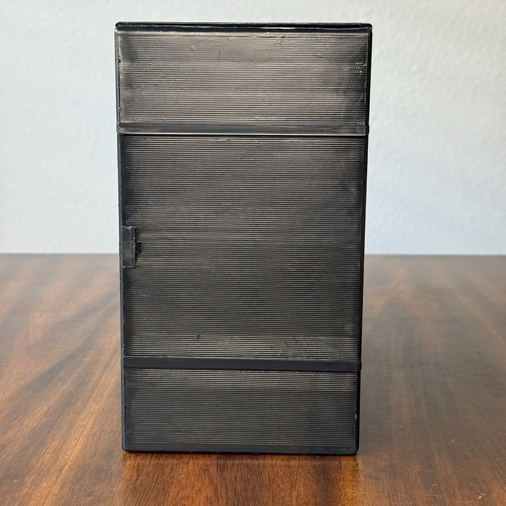 Case it BMI CD Holder Storage Tower Holds 30 Cds Mountable Rigid Plastic