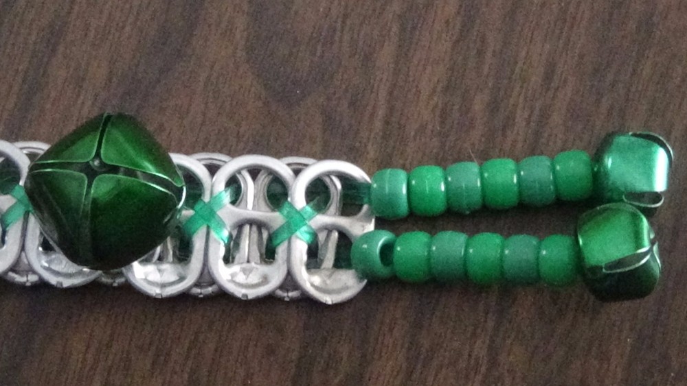 Green Horse Saddle Dangle