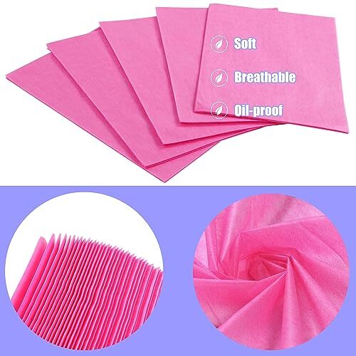 50 Pack Disposable Bed Sheets for Salon Massage Spa Table Cover