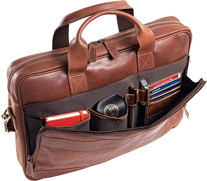 Leather briefcases Laptop Messenger Bags for Men and Women Best Office Bag