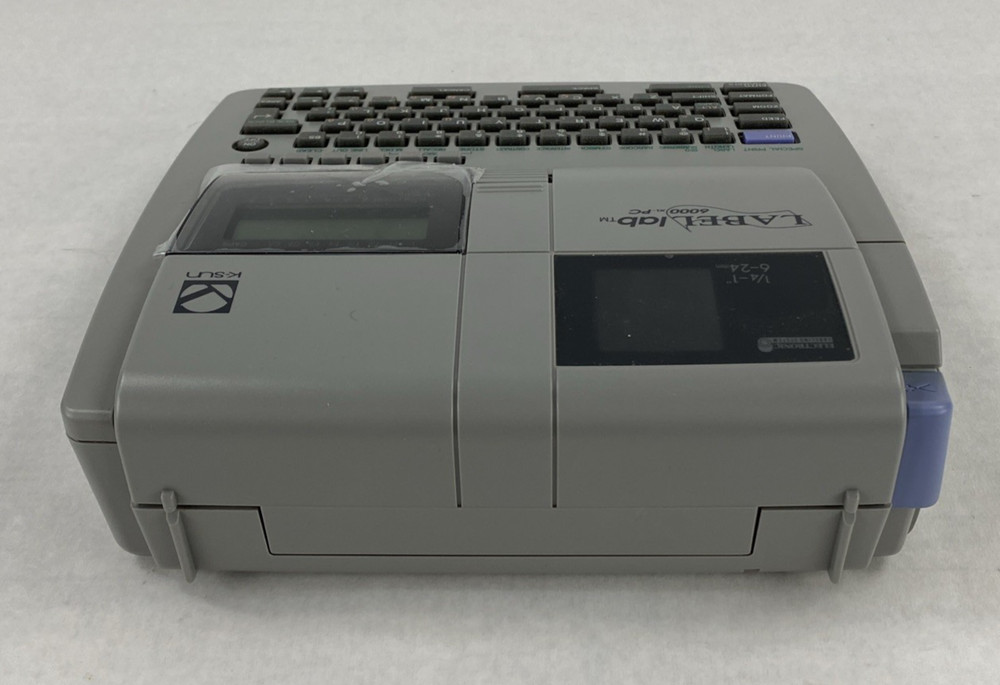 K-Sun Label Lab 6000 XL PC Professional Label Maker Untested