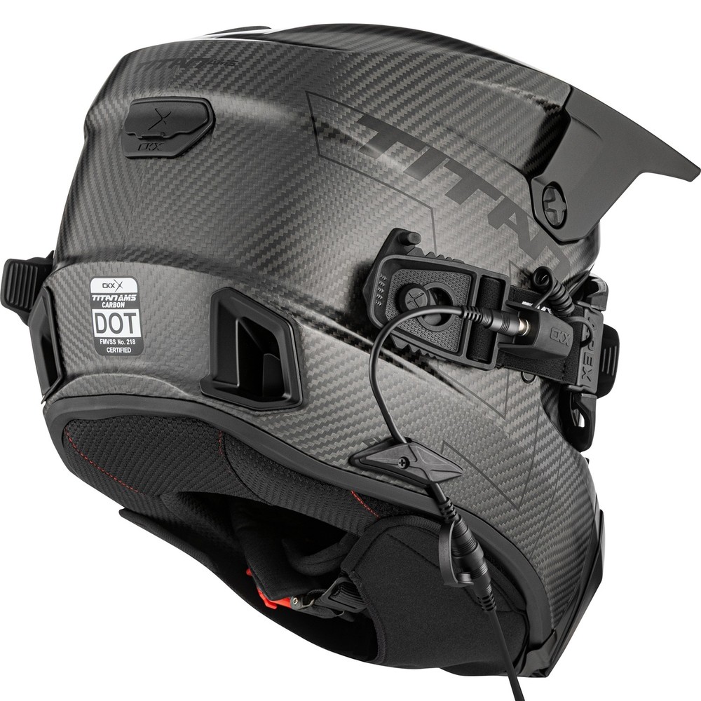 CKX Titan AMS Carbon Helmet Solid - Apex Goggle included