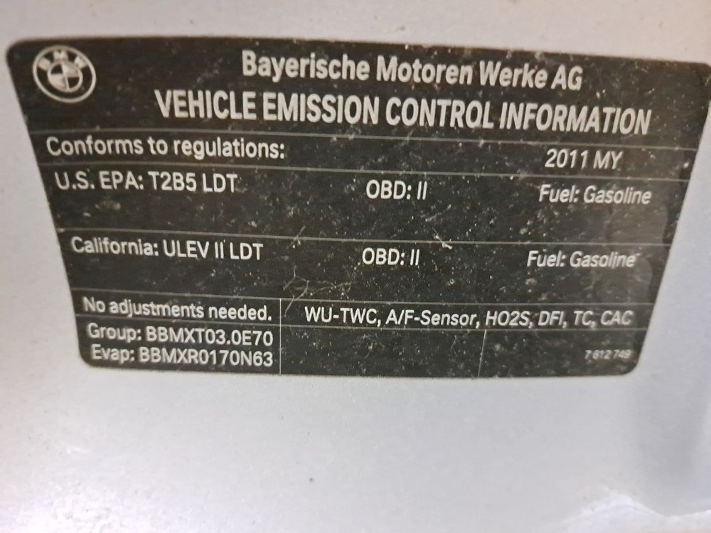 2011 X5 Display Screen Sku#4330372