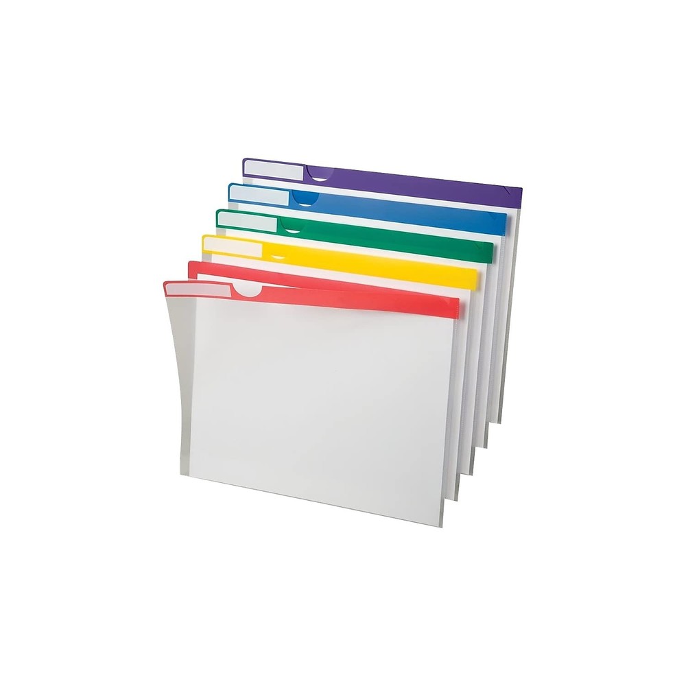 Pendaflex Poly Index Folders, 10 Pack, Letter, Assorted (50981EE)