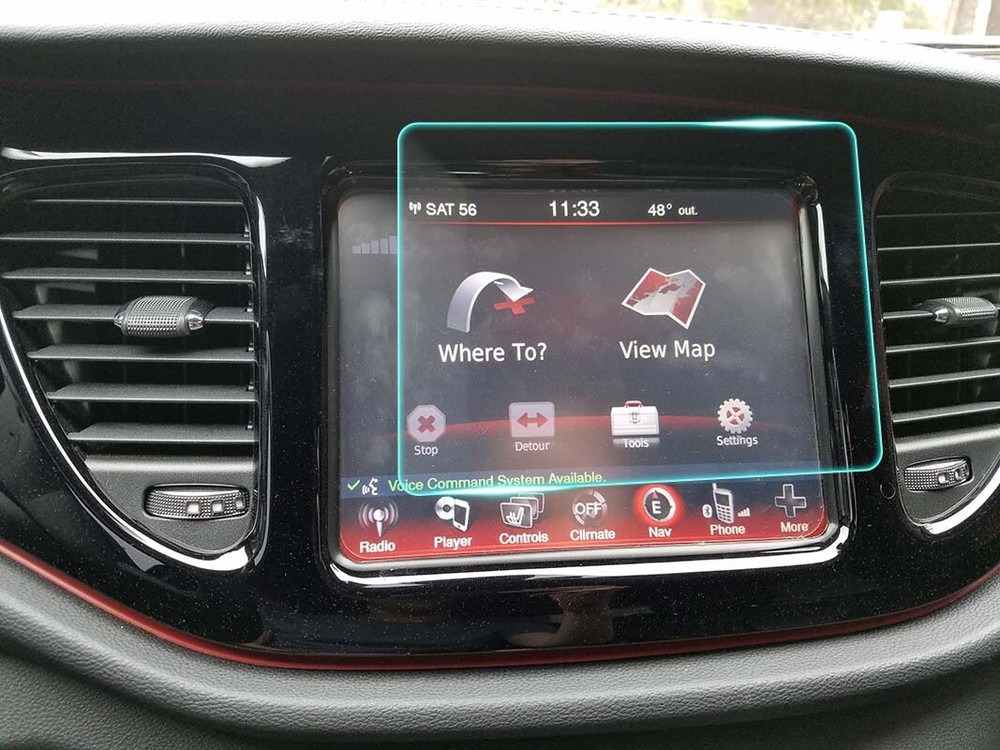 Crystal Clear Screen Protector for 2012 Dodge Dart Vehicle Navigation