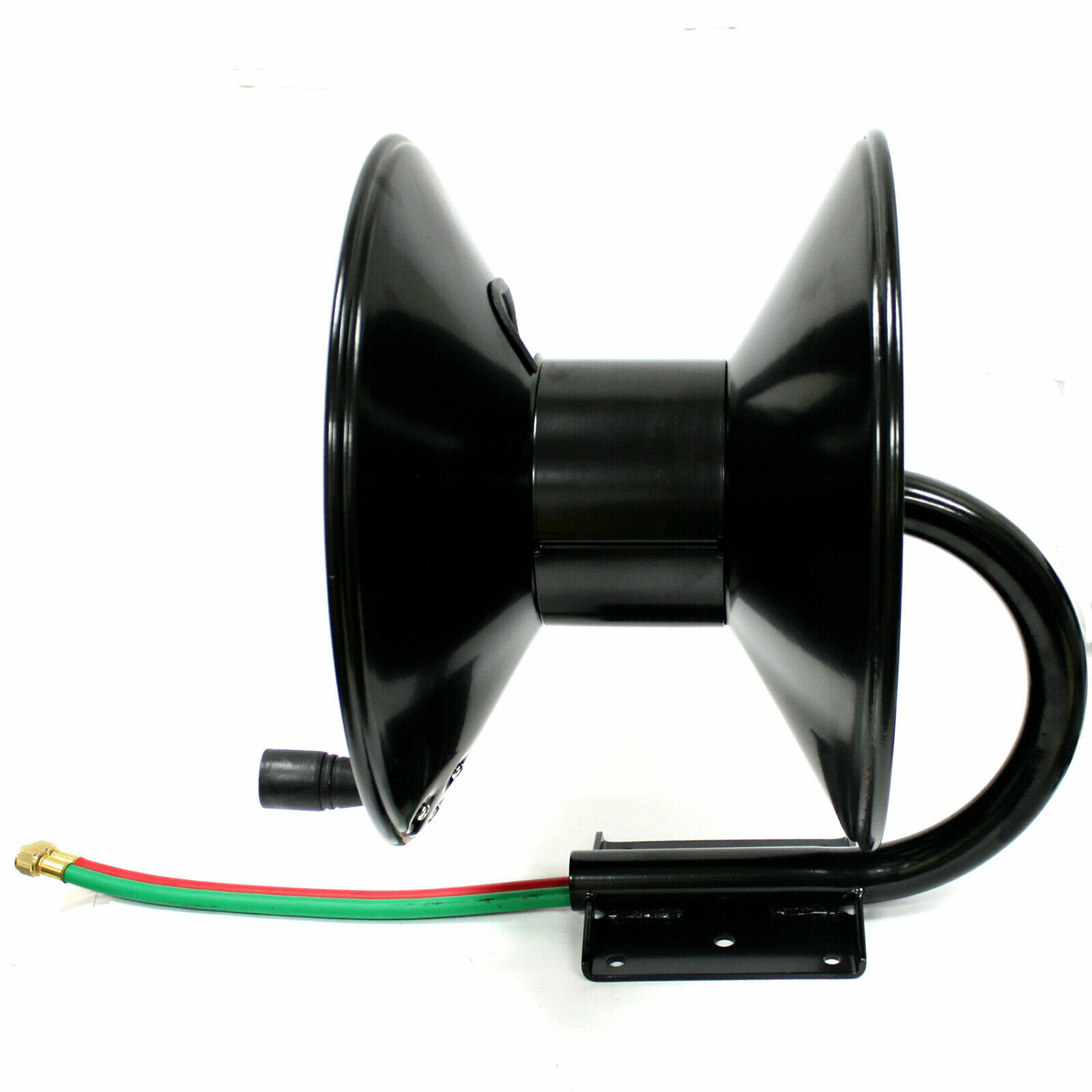 New Manual Hose Reel for 50ft Twin Oxy Acetylene Welding Hose 300psi 50'