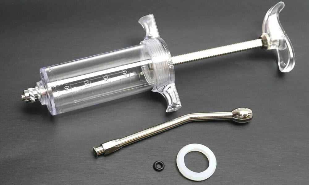 Dose Nut Luer Lock Drench 50cc Gun with Nozzle
