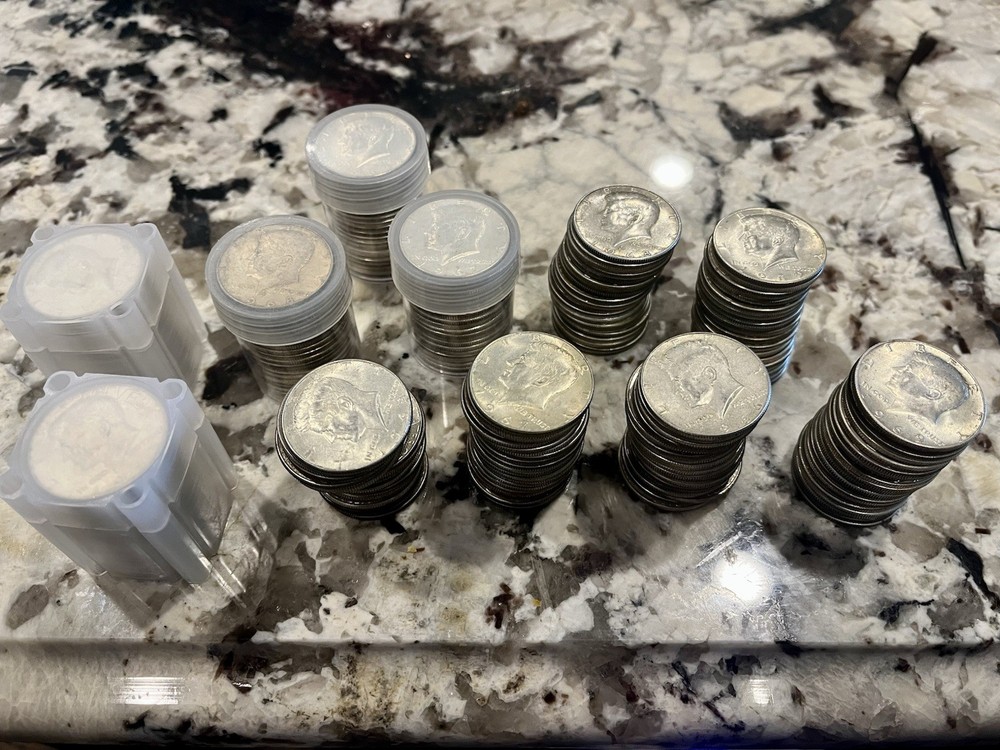 40% Silver Half Dollar Roll 1965-1970