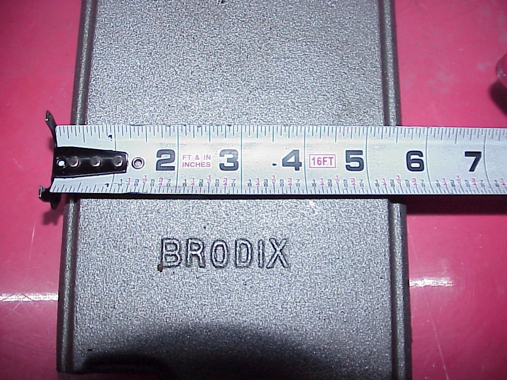 Brodix Aluminum Valley Tray #CP1 SB Chevy RARE!!!