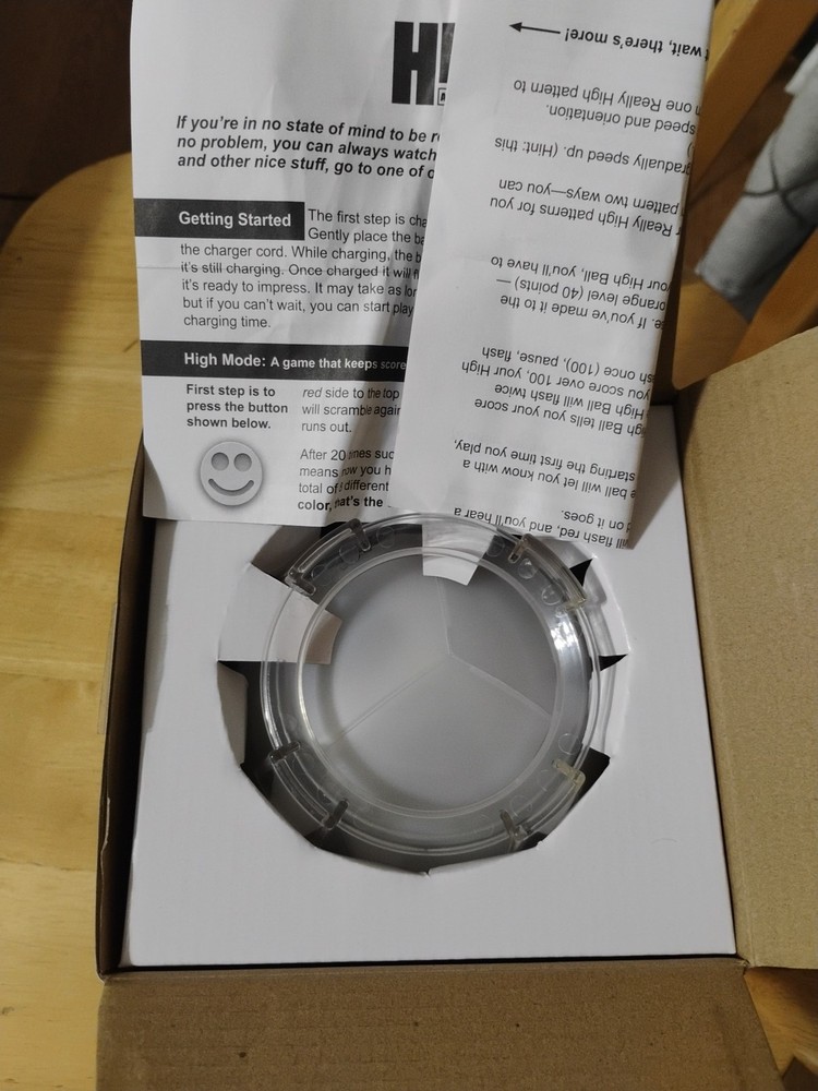 High ball an electronic game when high