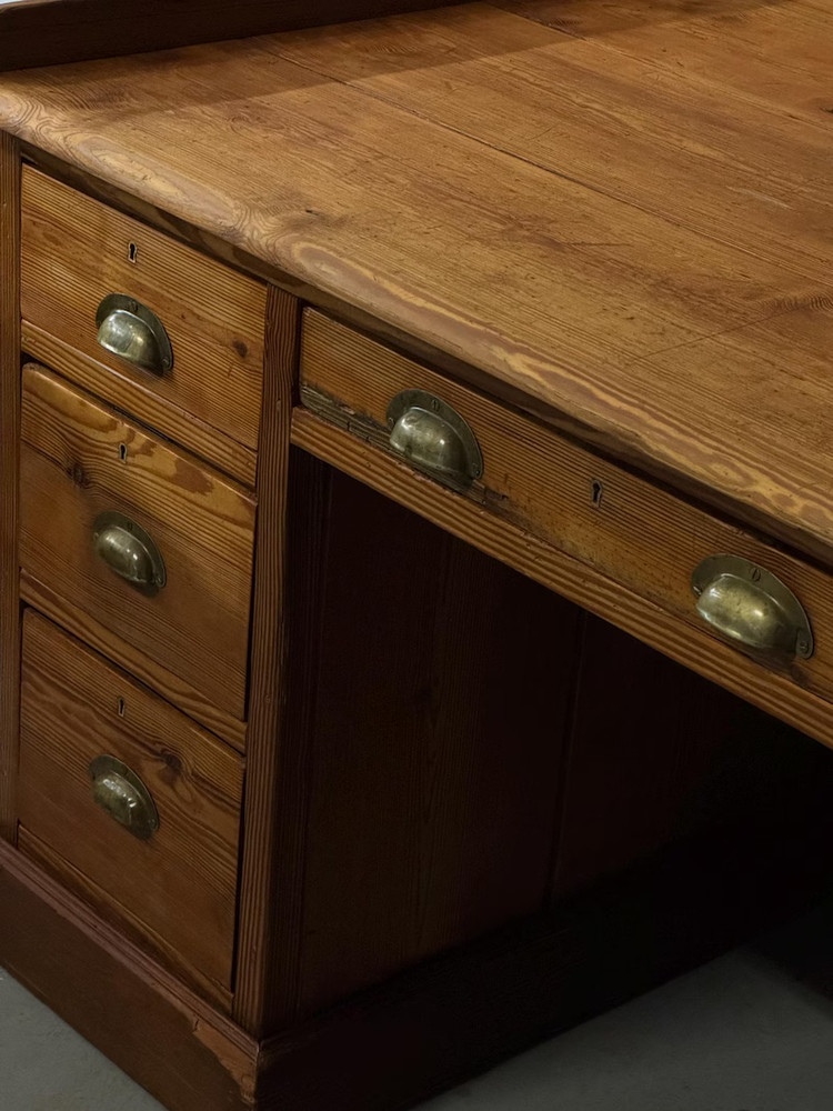 Antique Wood Desk